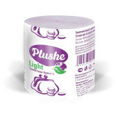 Туалетная бумага "Plushe Light", однослойная
